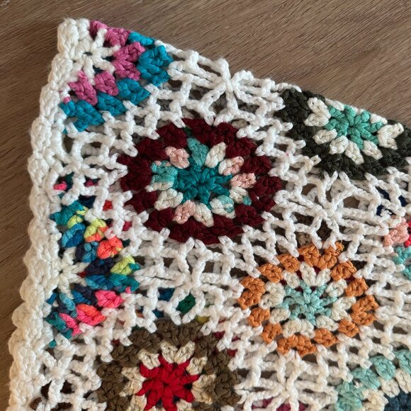 Nasty Gal Multicolor Crochet Wide Leg Pants – Size S - Picture 3 of 3